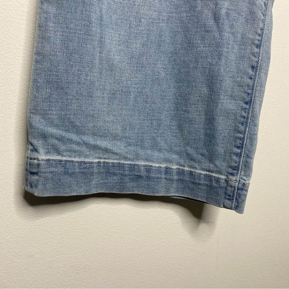 Lands' End Light Wash Wide Leg Jeans - Picture 8 of 11